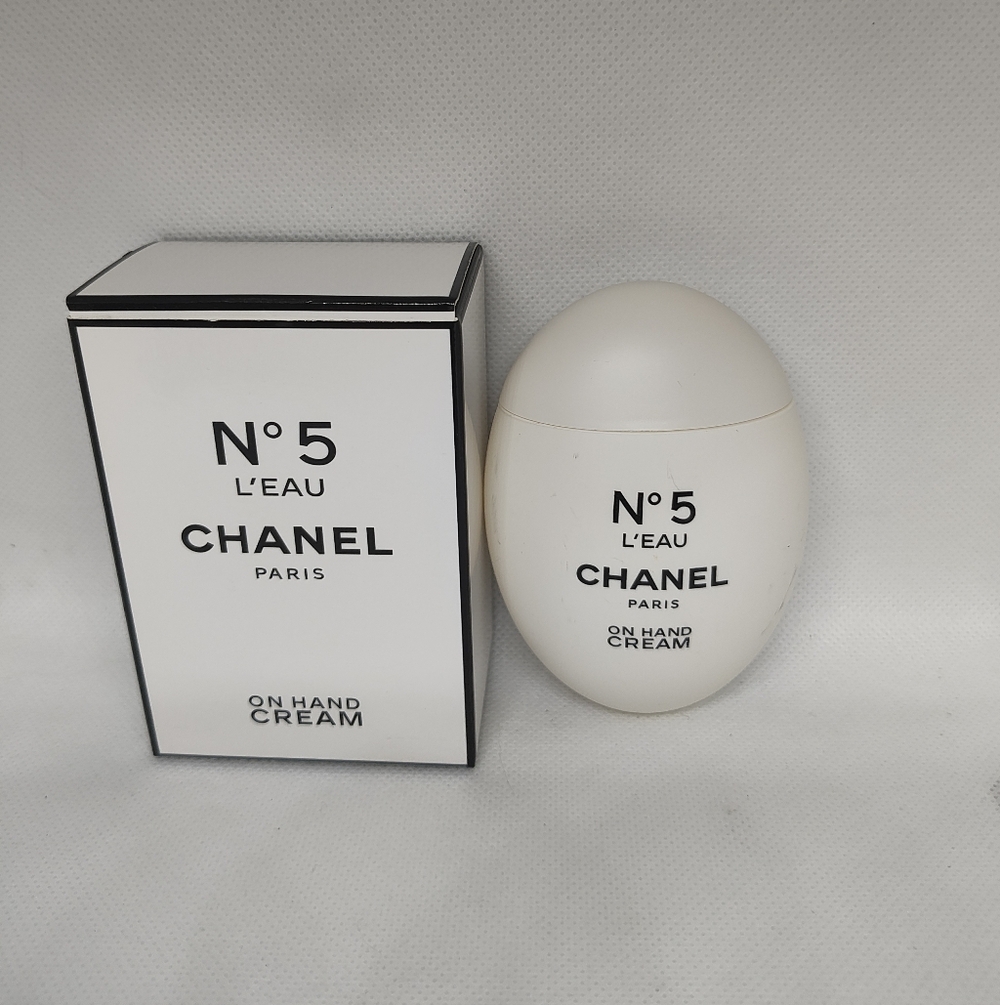 Hand Cream in White With Black Lettering And Special Logo